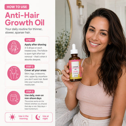 Anti-Hair Growth Oil