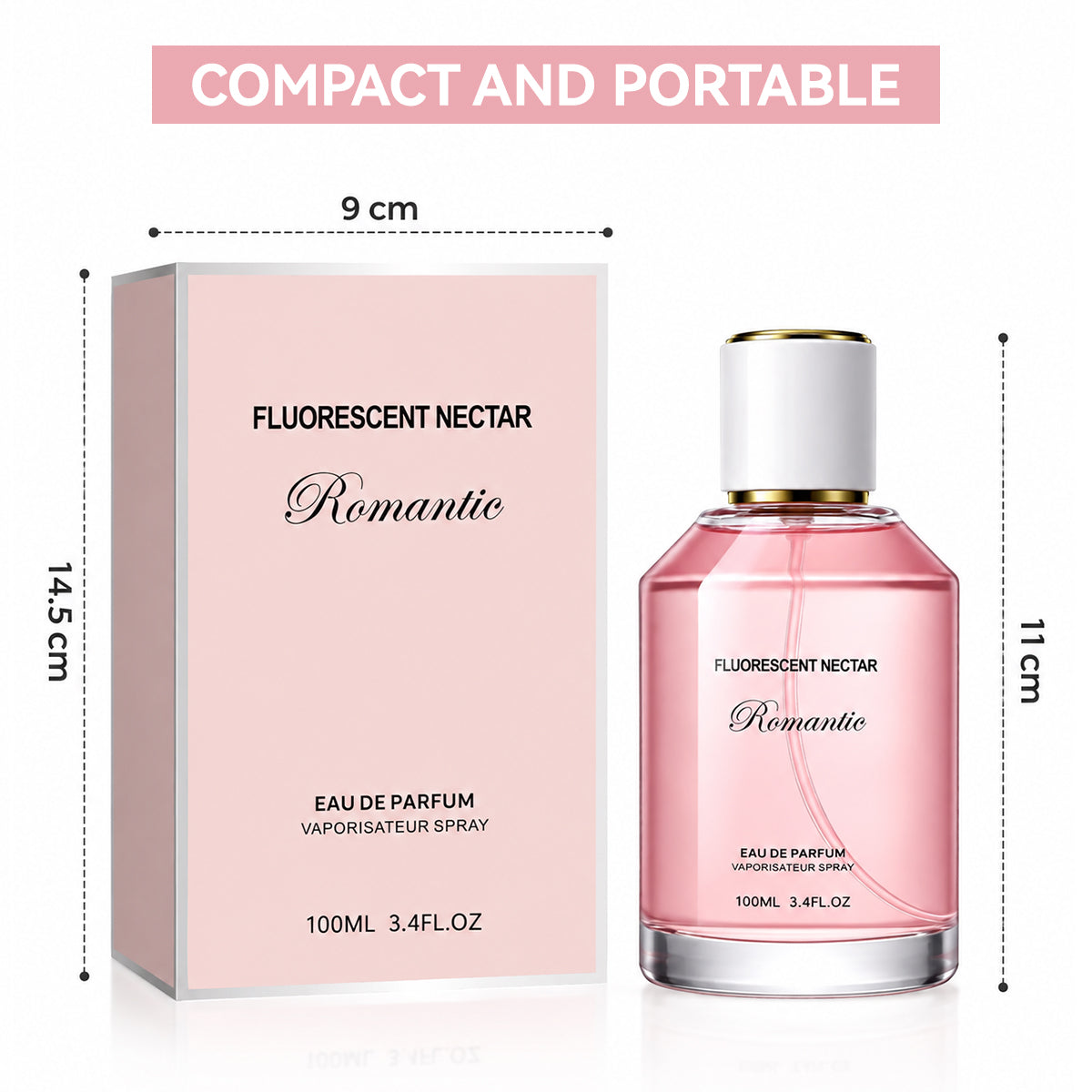 🎀jszbdf Fluorescent Nectar Women's Perfume – 100ml Eau de Parfum