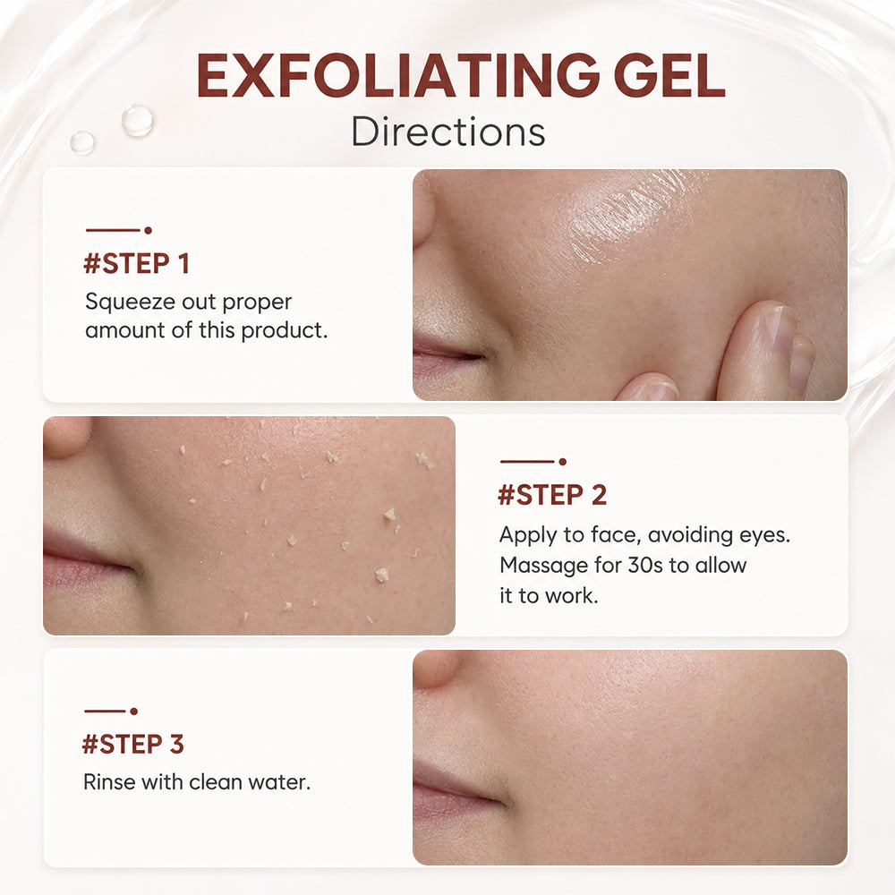 ClearSkin Exfoliator Gel – Instant Face & Skin Renewal