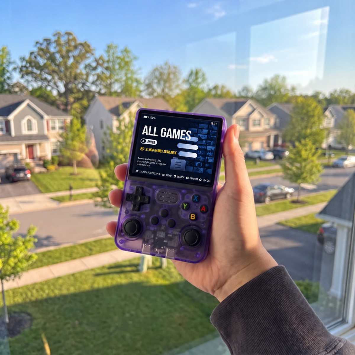 Jszbdf Pro 2.0 — R36S Retro Handheld Console