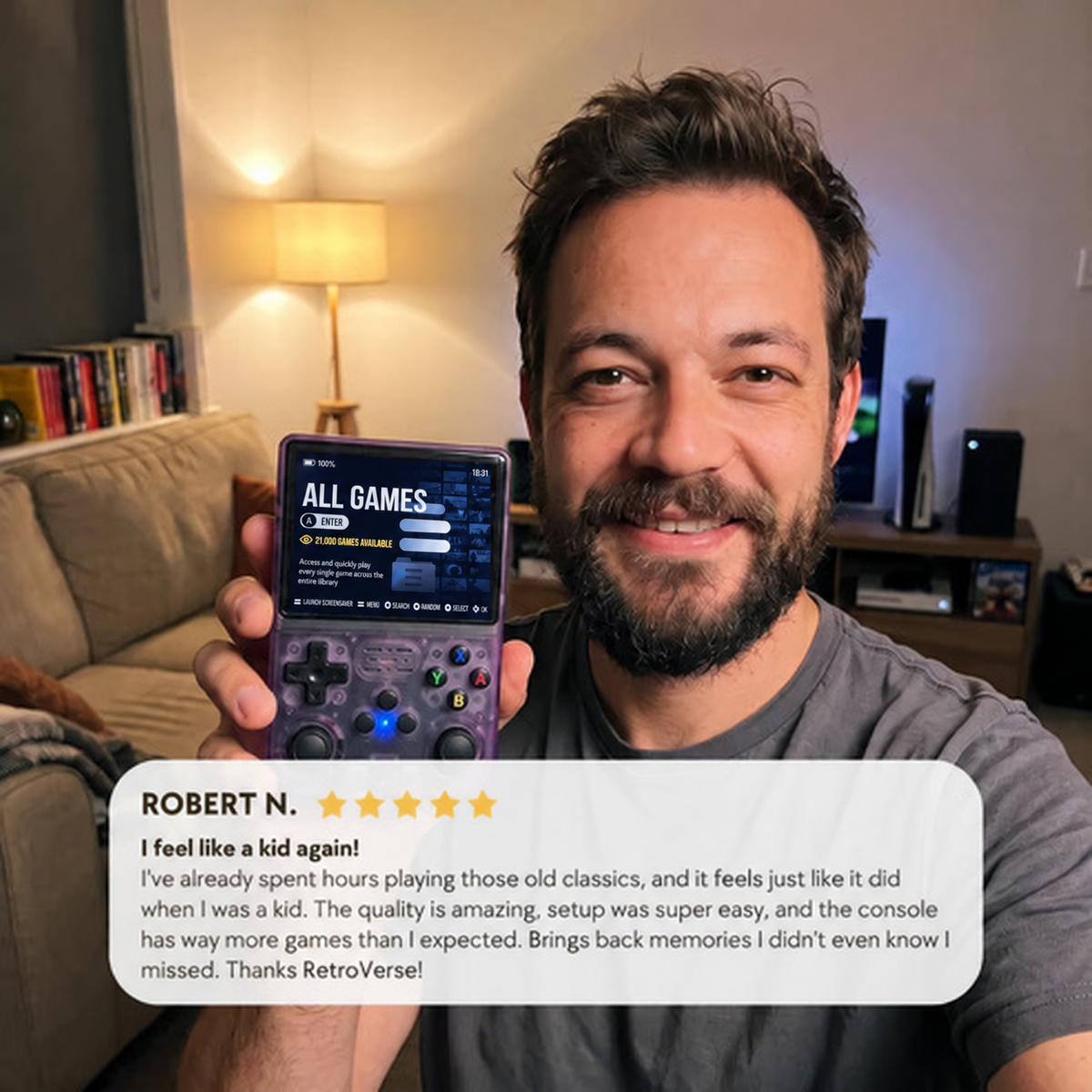 Jszbdf Pro 2.0 — R36S Retro Handheld Console