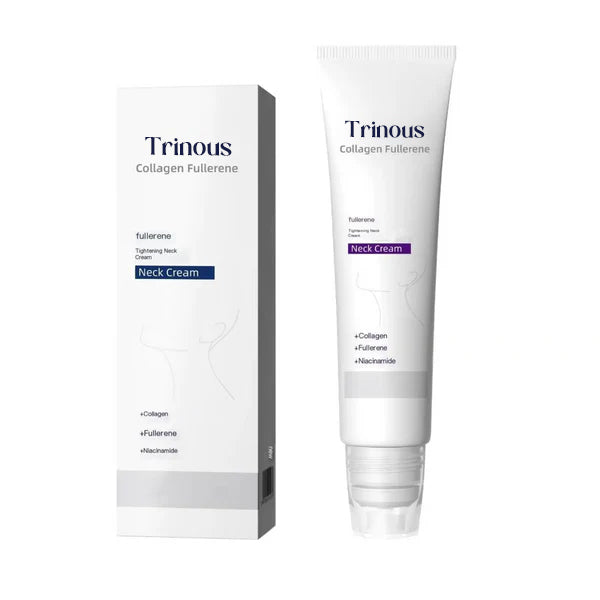Roller Massage Neck Cream 🧴 Collagen & Hyaluronic Acid | Firms Neck, Reduces Wrinkles & Double Chin