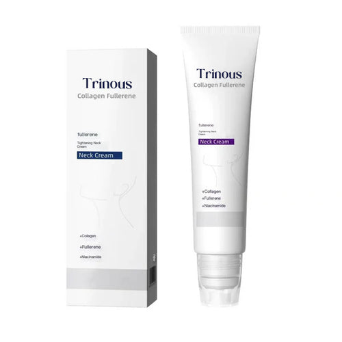 Roller Massage Neck Cream 🧴 Collagen & Hyaluronic Acid | Firms Neck, Reduces Wrinkles & Double Chin