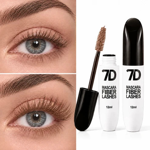 7D Silk Fiber Black Lengthening Mascara - Adult Beauty Makeup