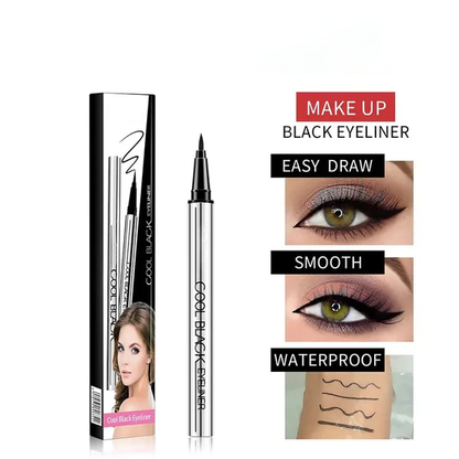 Long-lasting Waterproof Eyeliner - Vegan, 24H Smooth & Lightweight Creamy