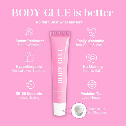 BODY GLUE - Sweat & Water proof