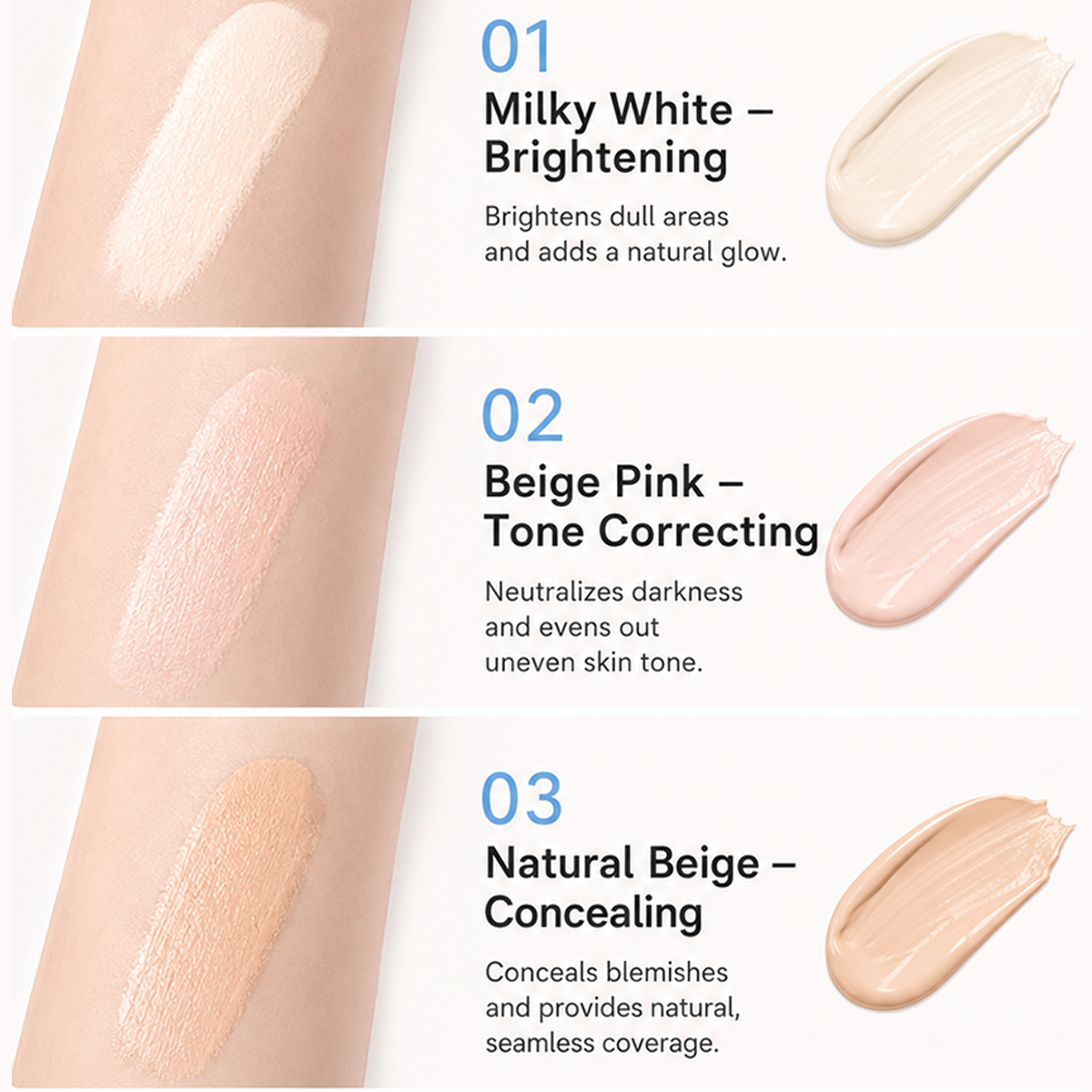 Dual-Effect Concealer & Powder Foundation
