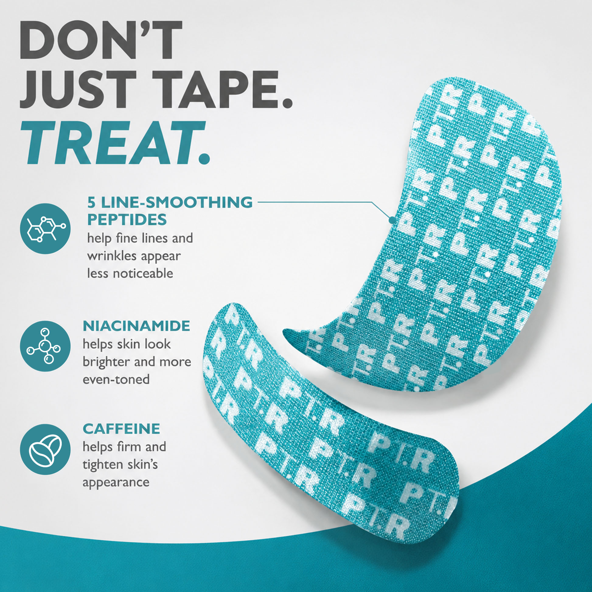 Peptide Infused Face & Eye Tape