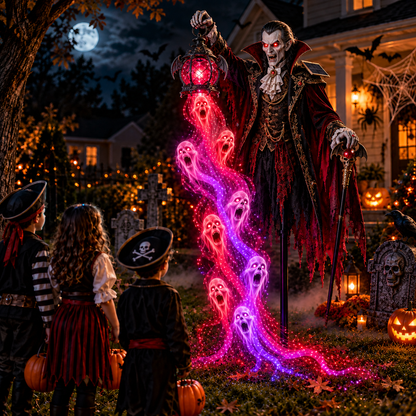 🎁Today 50% OFF🎁💀Halloween Soul Harvester Animated Garden Light