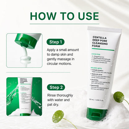 Centella Deep Pore Cleansing Foam