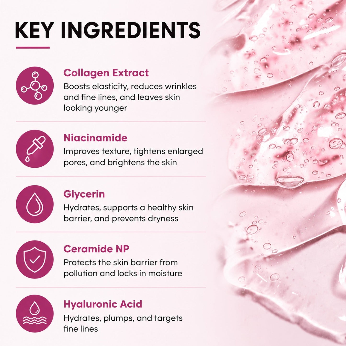 Regenerating Mask with Hydrolyzed Collagen and Niacinamide