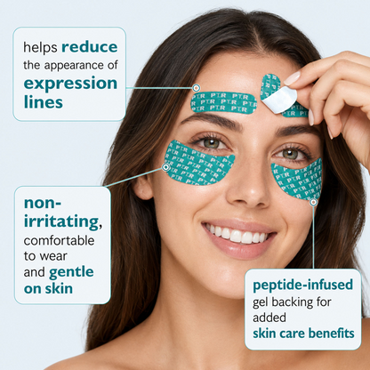 Peptide Infused Face & Eye Tape