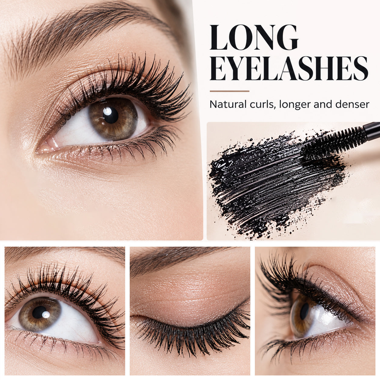 7D Silk Fiber Black Lengthening Mascara - Adult Beauty Makeup✨