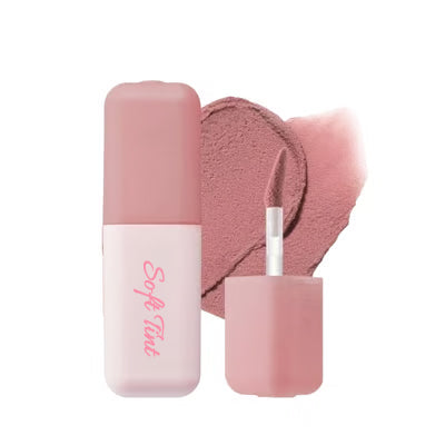 Soft Matte Nude Blur Lip Tint for Lips and Cheeks
