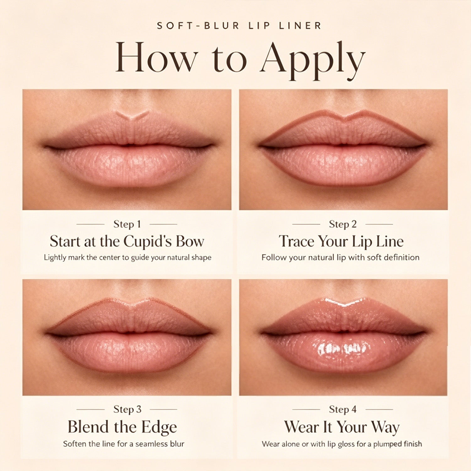 💄trinous  Fuller-Looking Lips — Effortlessly Defined