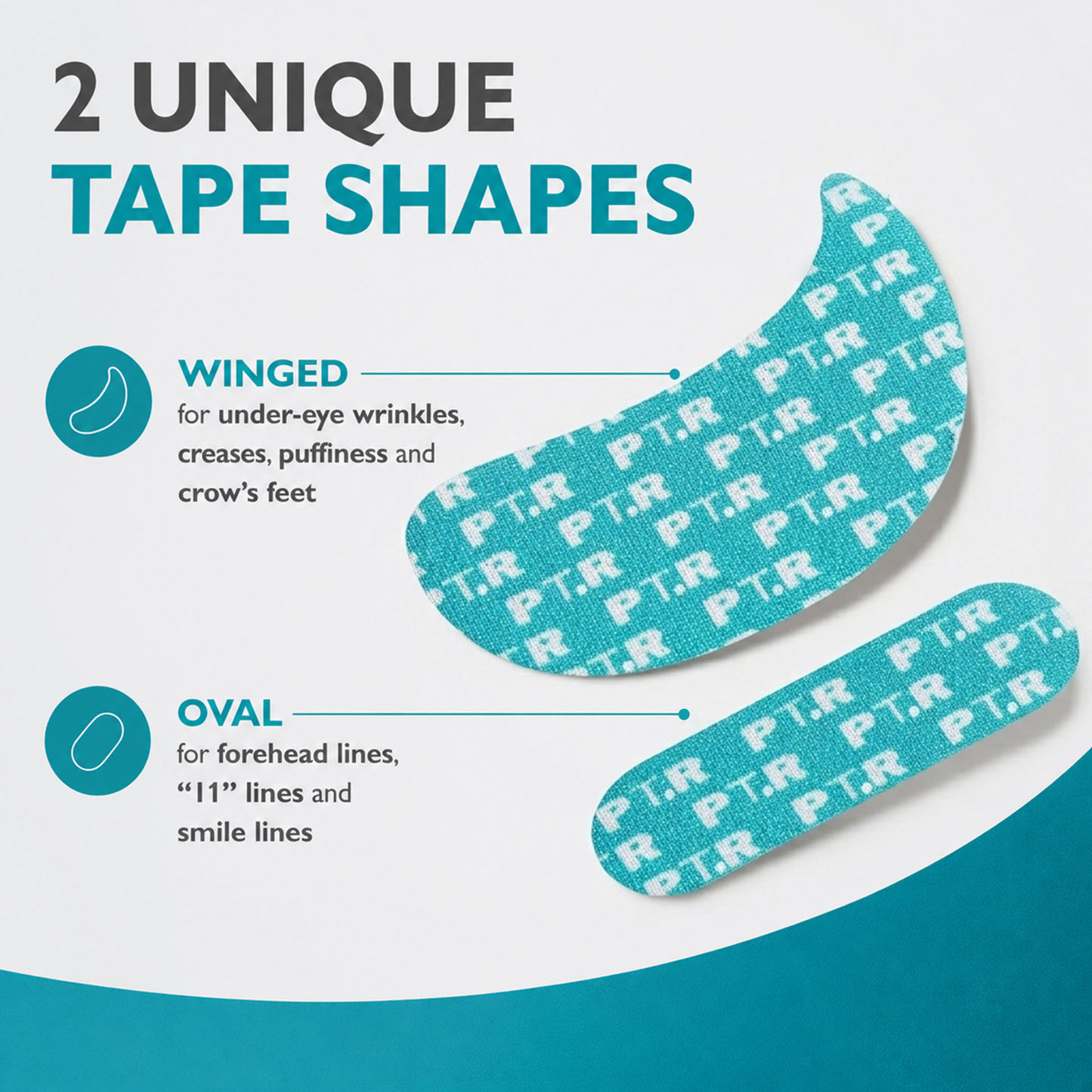 Peptide Infused Face & Eye Tape