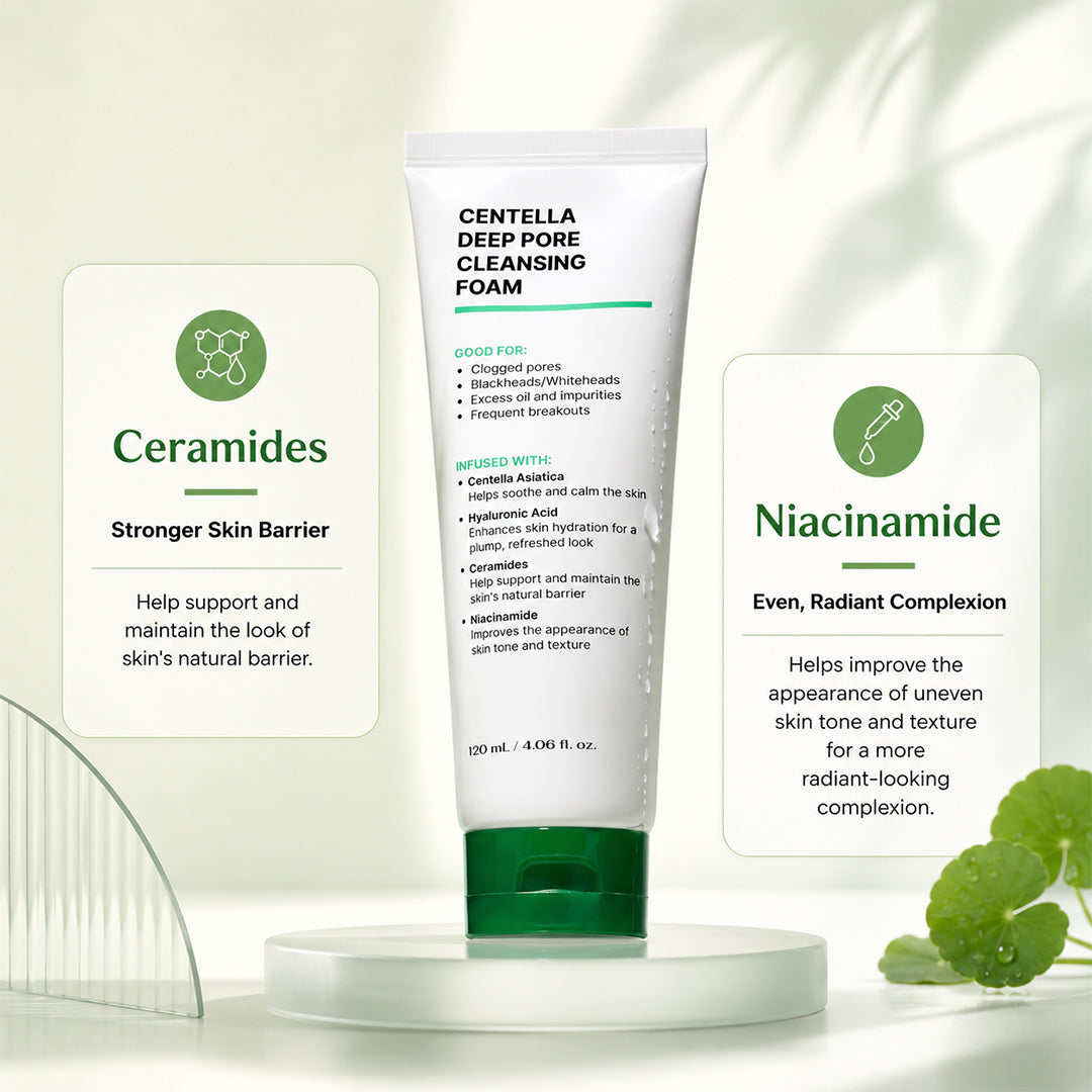 Centella Deep Pore Cleansing Foam