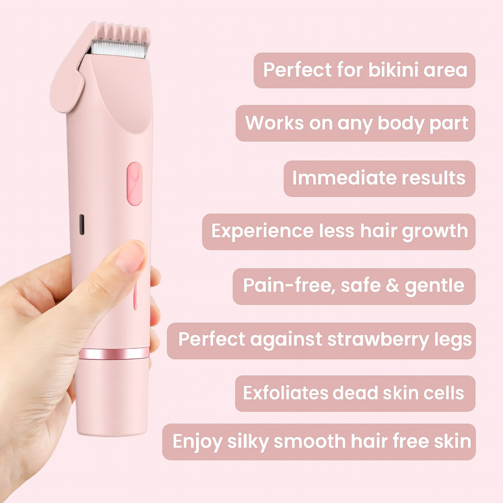 2-in-1 Bikini & Body Trimmer