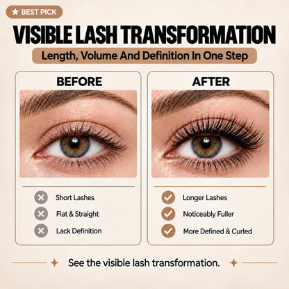 7D Silk Fiber Black Lengthening Mascara - Adult Beauty Makeup✨