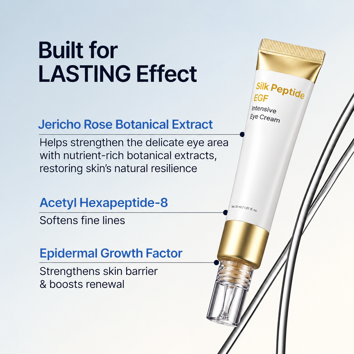 EGF Peptide Revitalizing Eye Cream