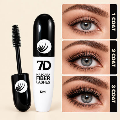 7D Silk Fiber Black Lengthening Mascara - Adult Beauty Makeup✨