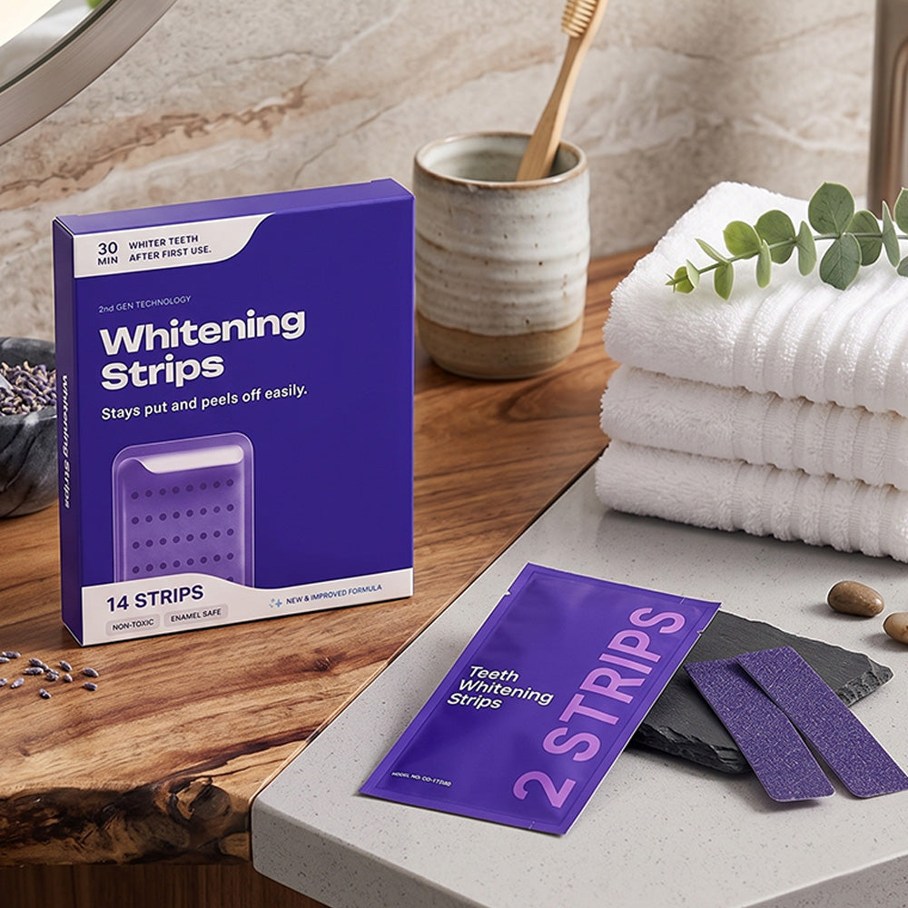 trinous™ Purple Teeth Whitening Strips
