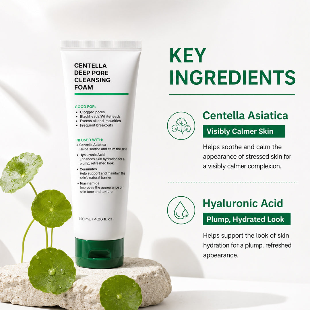 Centella Deep Pore Cleansing Foam