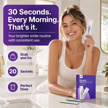 Purple Mouthwash - Sachets 20 Pack