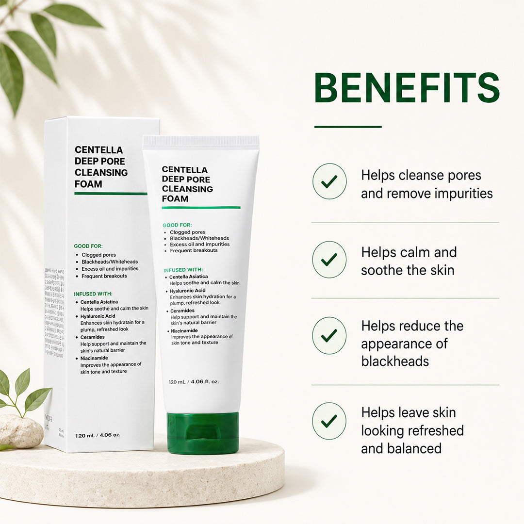 Centella Deep Pore Cleansing Foam