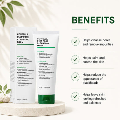 Centella Deep Pore Cleansing Foam