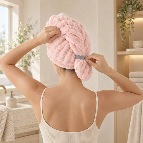 Luxgrove Eira Plush Hair Drying Wrap