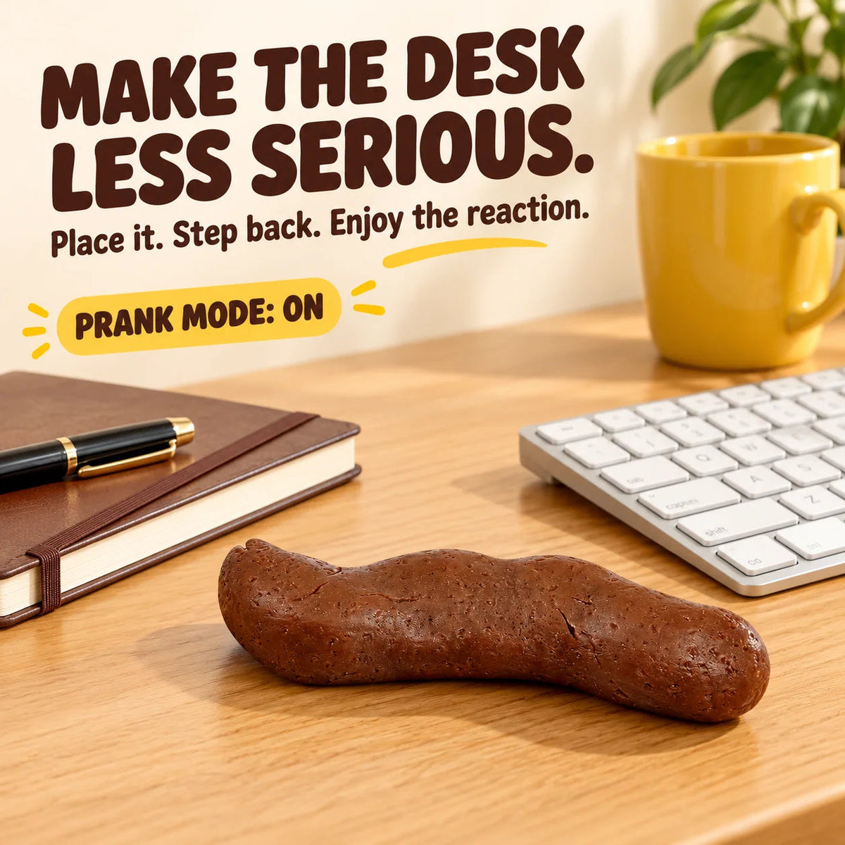 😂7 Pcs Fake Poop, Realistic Prank Poop🥳