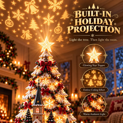 🏆 60,000+ Sold - 🎄Christmas Village Lightscape Tree