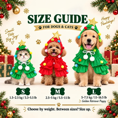 Christmas Tree Pet Costume
