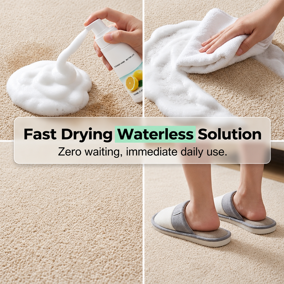 🔥Waterless Foam Stain Remover